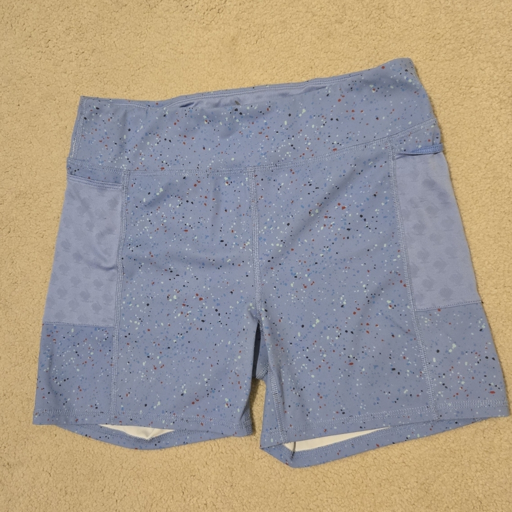 Rabbit Blue Speckled Leggy 4 Inch Shorts